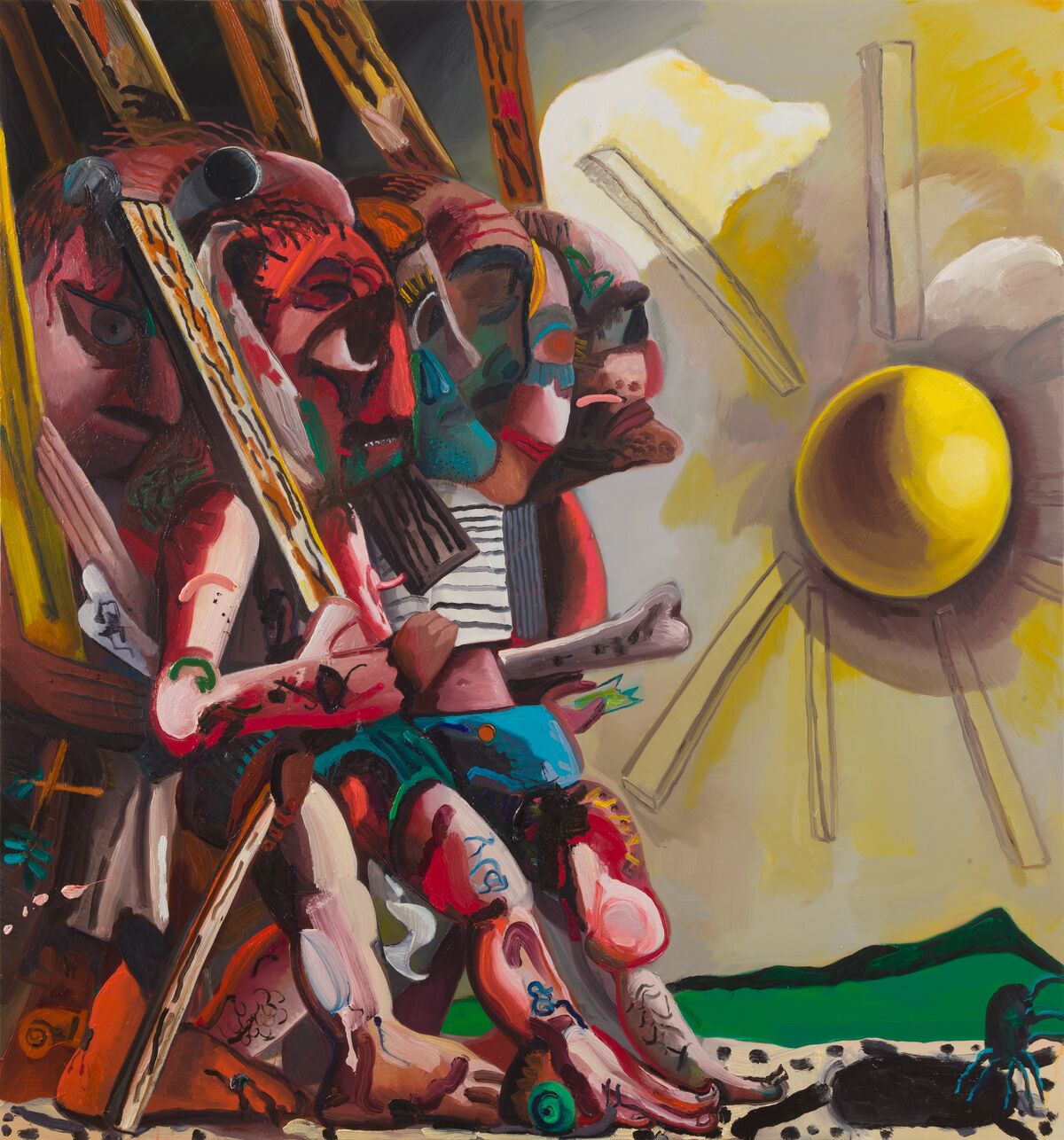 Dana Schutz Stages Bold Return To Form After Whitney Biennial