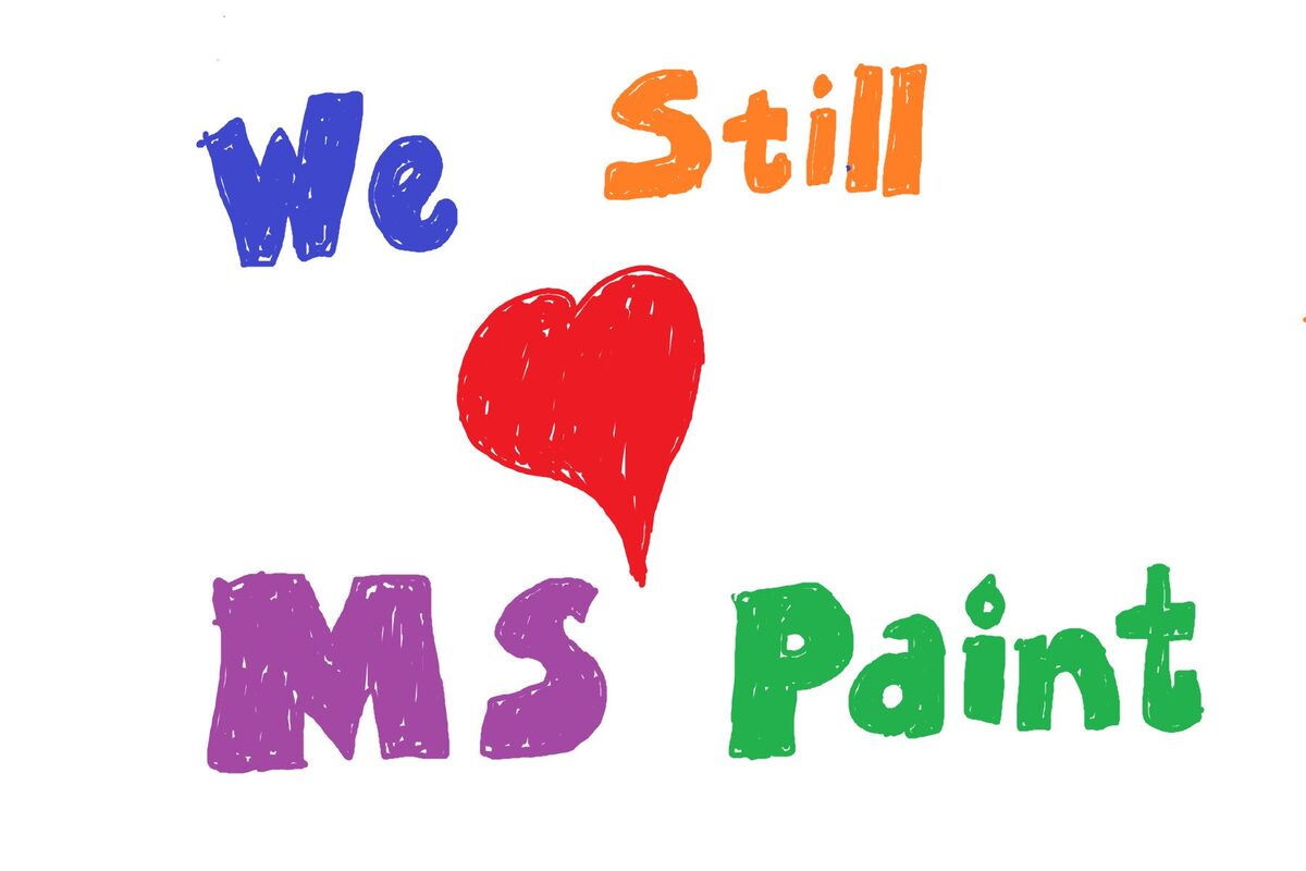 Microsoft Paint S Influence On Artists Is Bigger Than You Might Think Artsy Microsoft Paint S Influence On Artists Is Bigger Than You Might Think Artsy