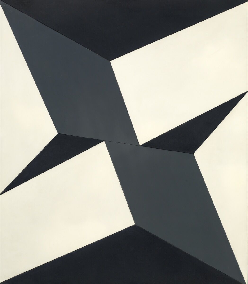 Lygia Clark, Planes on a Modulated Surface No. 5 (Planos em superfície modulada no. 5), 1957. © “The World of Lygia Clark” Cultural Association. Courtesy of The Museum of Fine Arts, Houston and The Adolpho Leirner Collection of Brazilian Constructive Art.