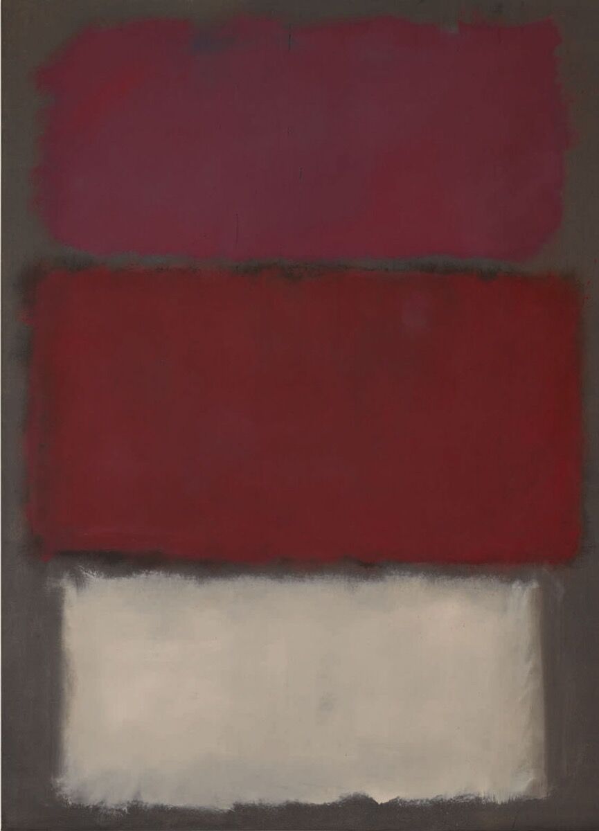 Mark Rothko, Sin título, 1960. Cortesía de Sotheby & # x27; s.
