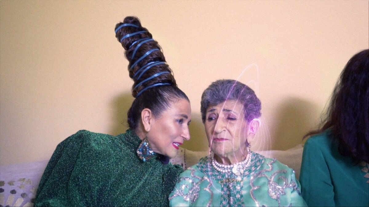 Meriem Bennani, Party on the CAPS , 2018. Courtesy of the artist and C L E A R I N G, New York / Brussels.