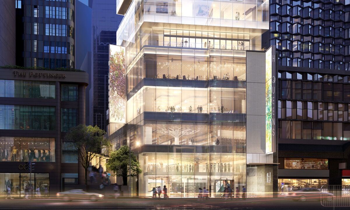 Rendering of HQueen’s. Courtesy of Sutton.