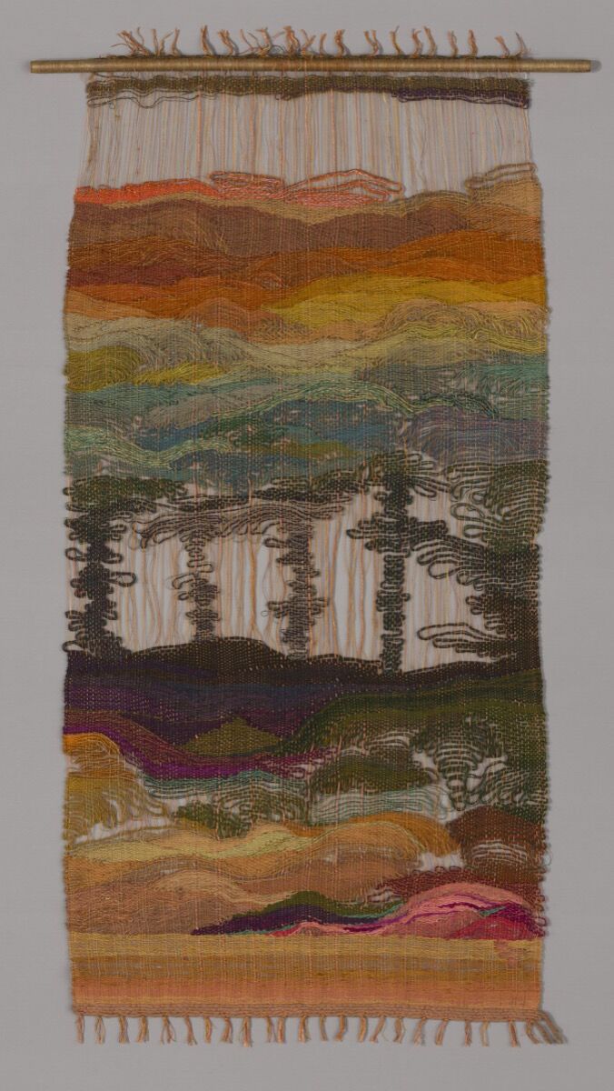 Lenore Tawney. Landscape, 1958. Alexander Demond Fund. © Lenore G. Tawney Foundation.