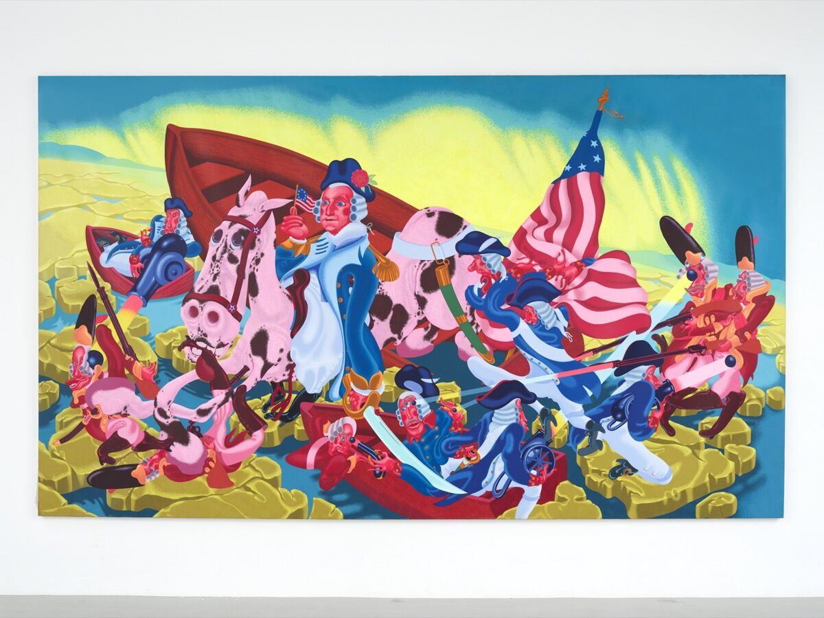 How Contemporary Artists Have Used Washington Crossing The Delaware To Challenge History Artsy