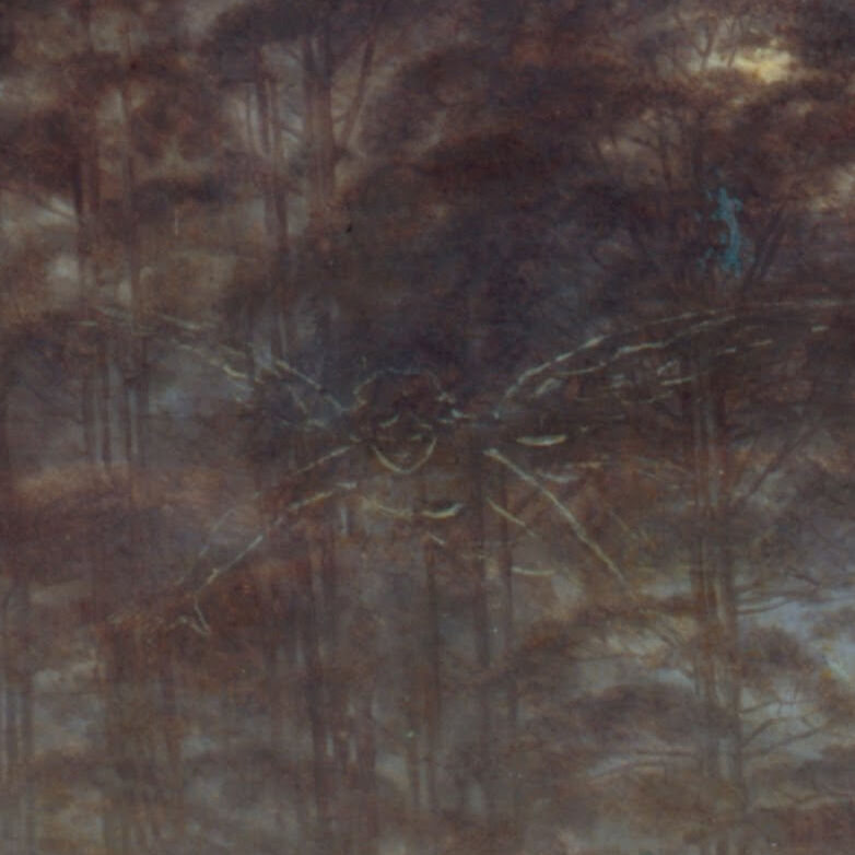 Caspar David Friedrich, detail of The Cemetery Entrance, 1825. Image via Wikimedia Commons.