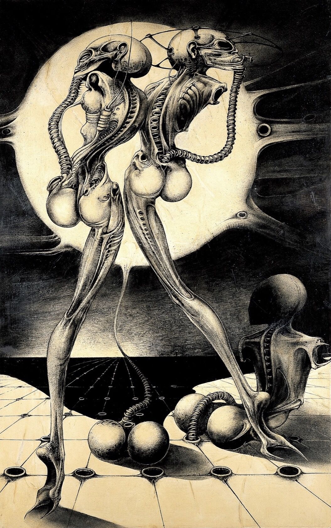 Výsledok vyhľadávania obrázkov pre dopyt hr giger early work