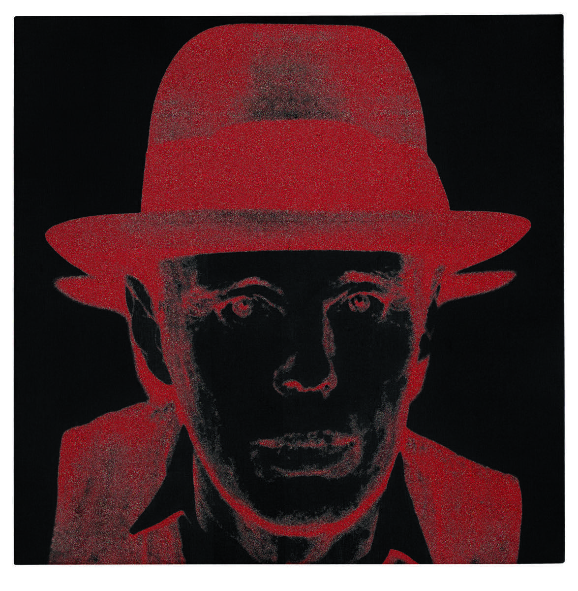 Andy Warhol, Joseph Beuys (Diamond Dust), 1980. Courtesy of Sotheby’s.