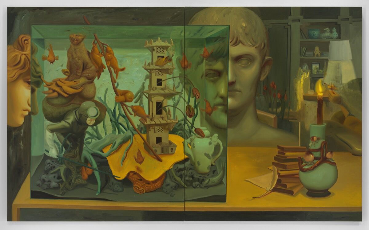 Dominique Fung, Look Steadily and Intently, 2021. Courtesy of the artist; Jeffrey Deitch, New York; and Nicodim Gallery, Los Angeles.