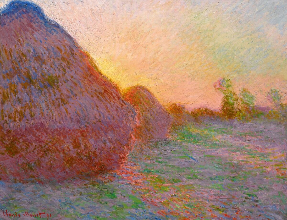 Monet Haystack Painting Sells For 110 7 Million Smashing Record