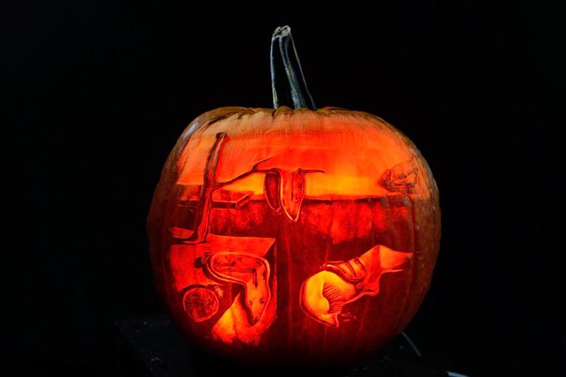 These Artists Are Carving Incredibly Detailed Art Historical Pumpkins Artsy