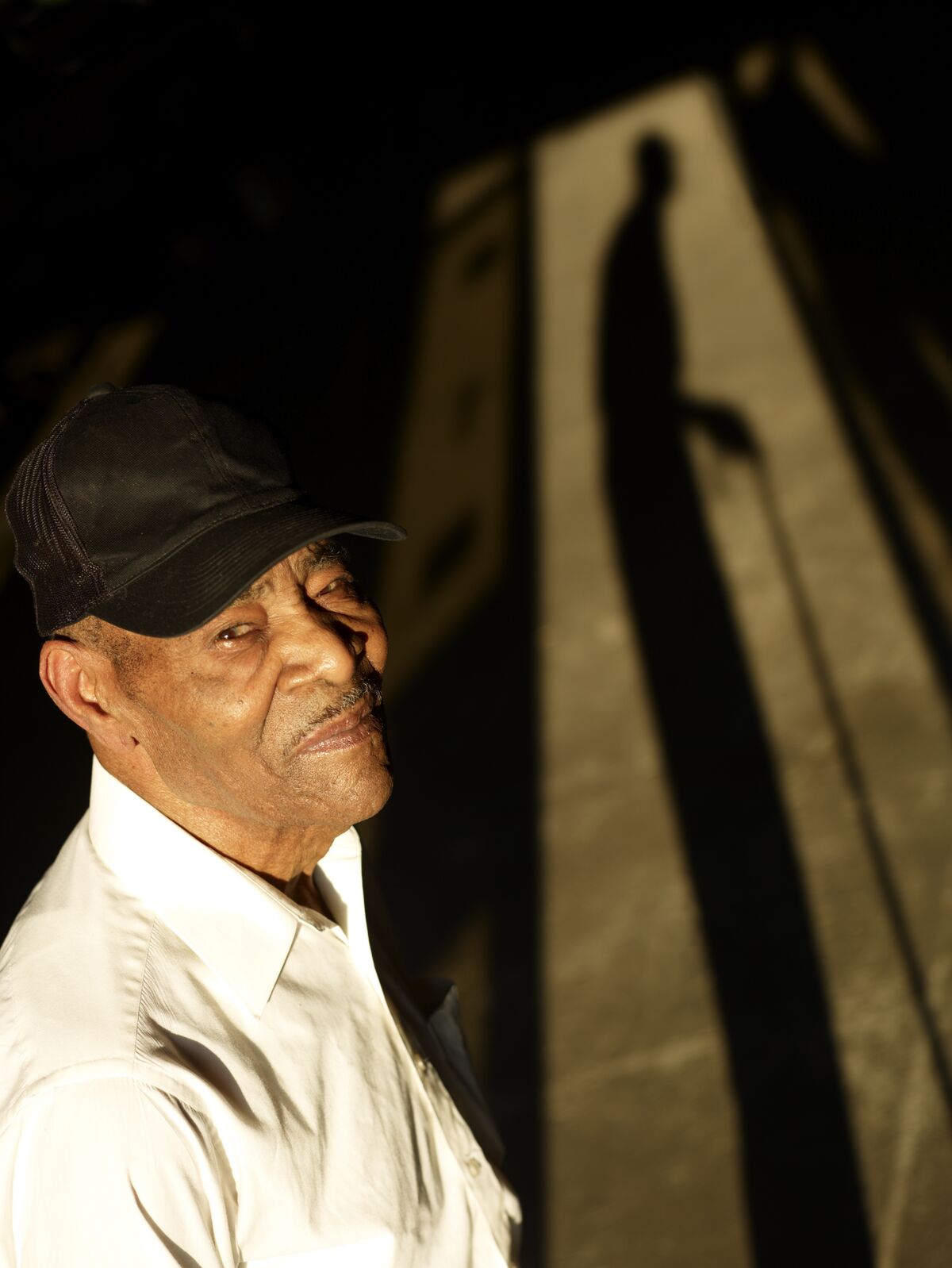 Portrait of Thornton Dial. Photo by Steven Pitkin/Pitkin Studio. Courtesy of Souls Grown Deep Foundation.