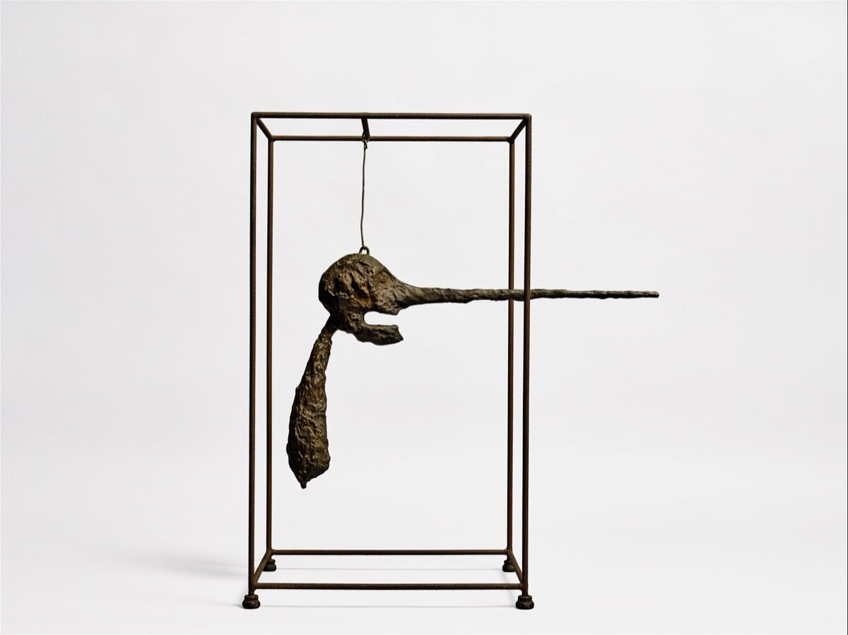 Alberto Giacometti, Le Nez, 1947. Được phép của Sotheby's.