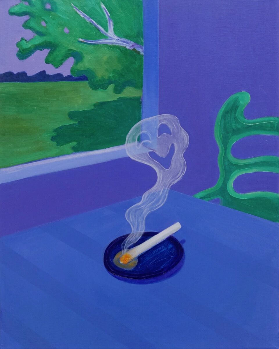 Bambou Gili, Ghost Ciggie, 2020. Courtesy of artist and Monya Rowe Gallery.