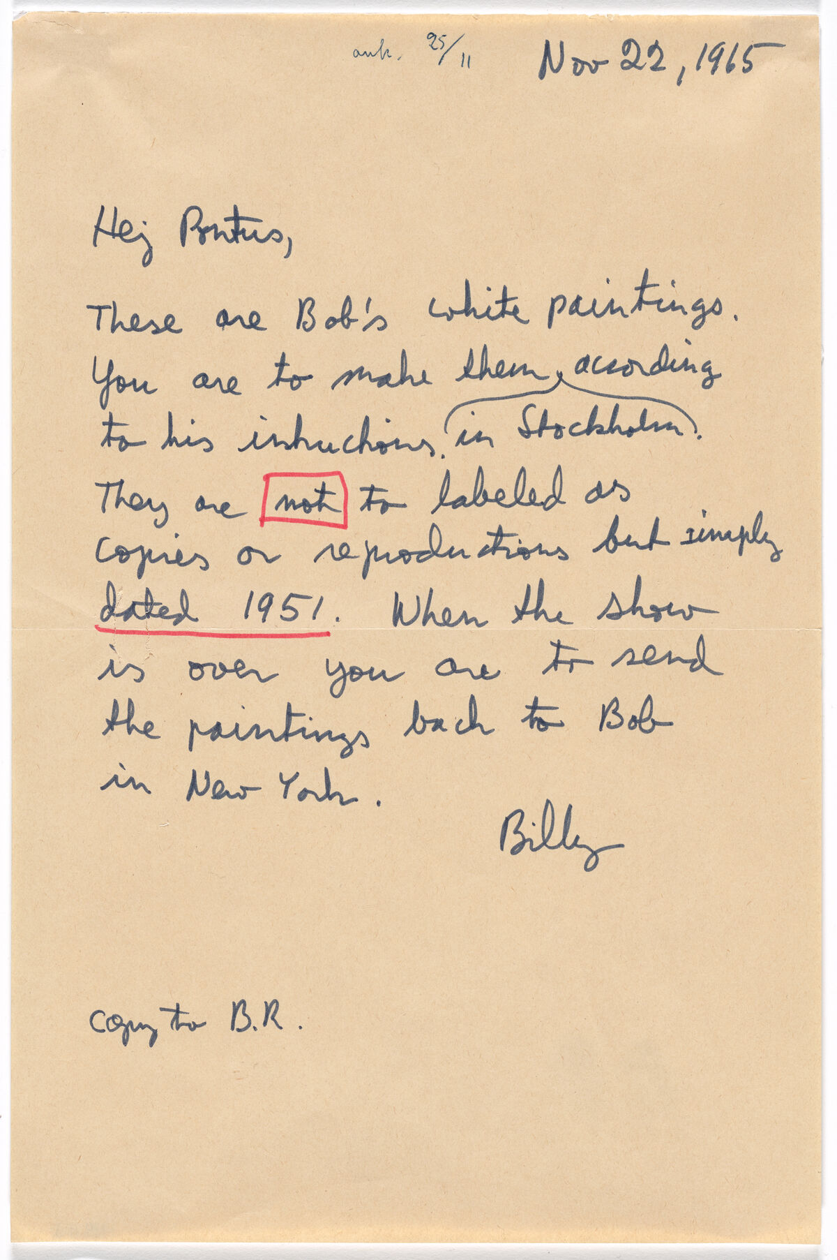 Understanding 11 Great Artists Through The Instructions They Left Behind Artsy