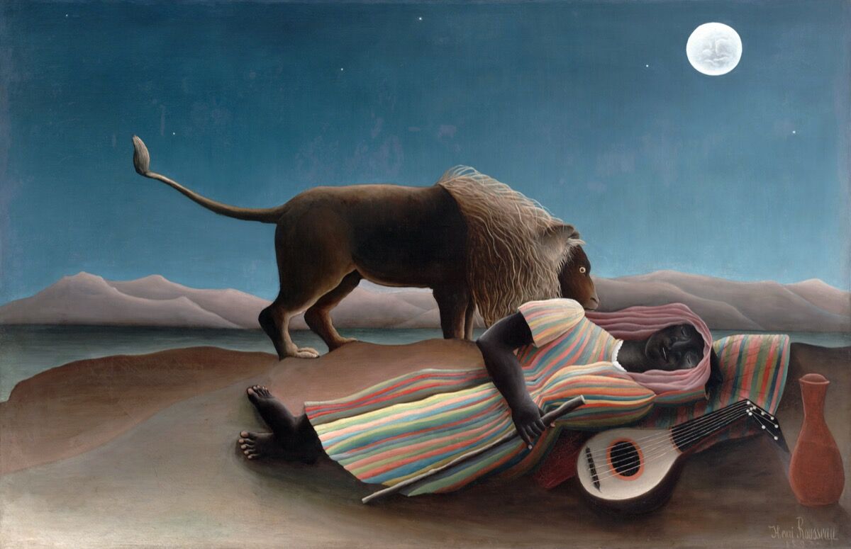 Henri Rousseau, The Sleeping Gypsy, 1897. Photo by VCG Wilson/Corbis via Getty Images