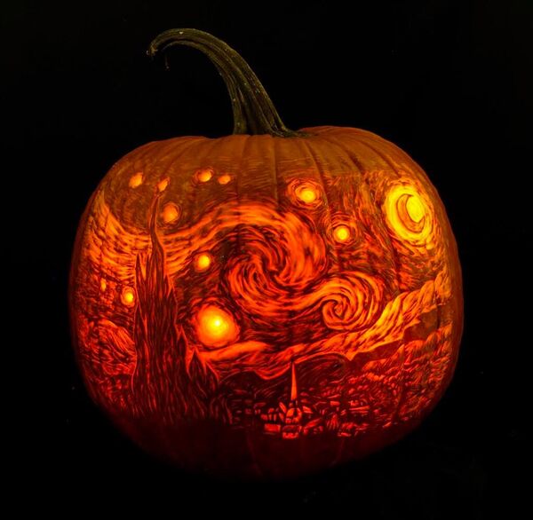 These Artists Are Carving Incredibly Detailed Art Historical Pumpkins Artsy