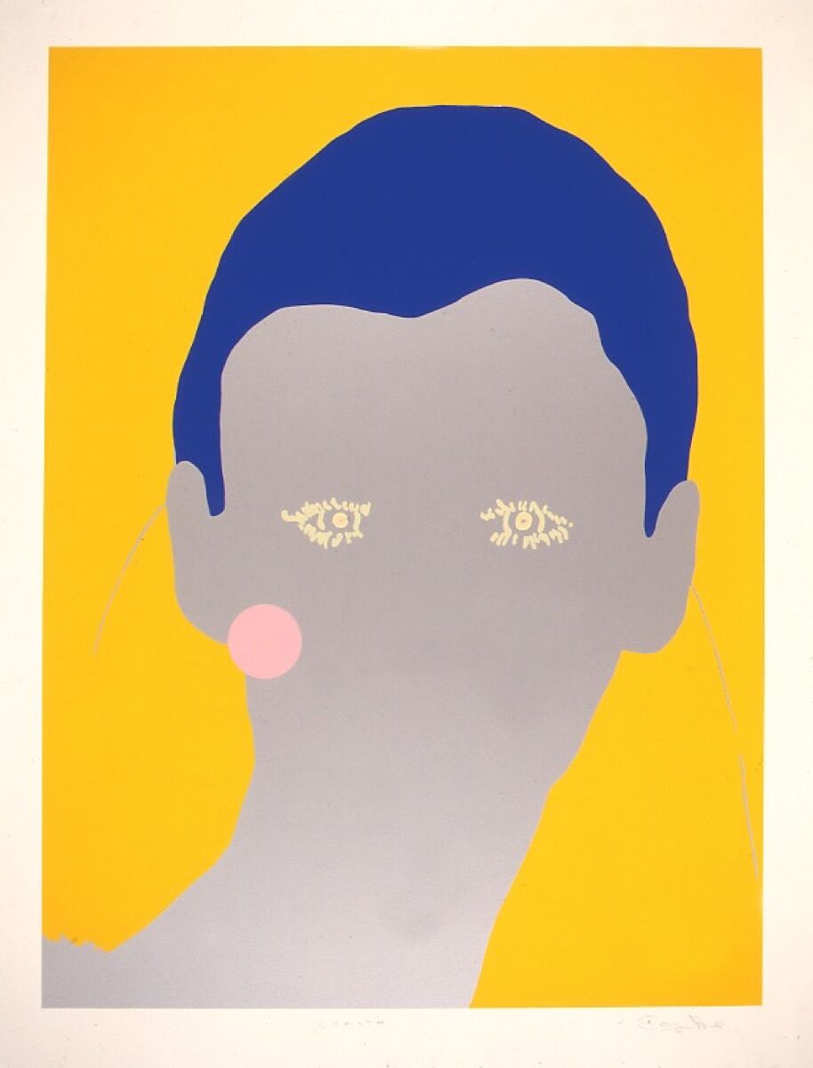 Gary Hume, Cerith from the “Portraits” portfolio, 1998. © Gary Hume. Courtesy of the artist, The Paragon Press London, and the UBS Art Collection.