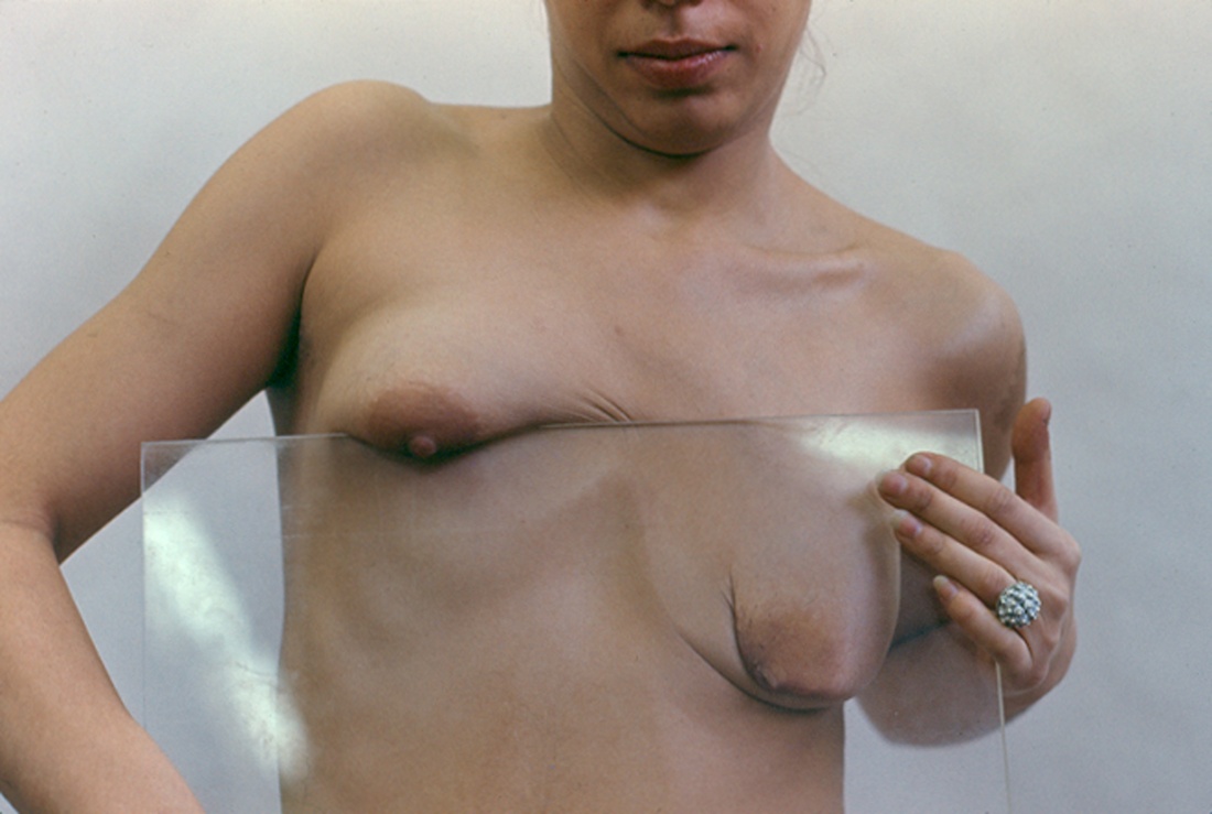 Ana Mendieta, Untitled (Glass on Body Imprints), 1972. Courtesy of the Estate of Ana Mendieta Collection, LLC, and Galerie Lelong, NY.