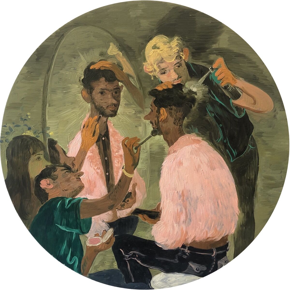 Salman Toor, The Star, 2019. Courtesy of the artist and Whitney Museum of American Art.