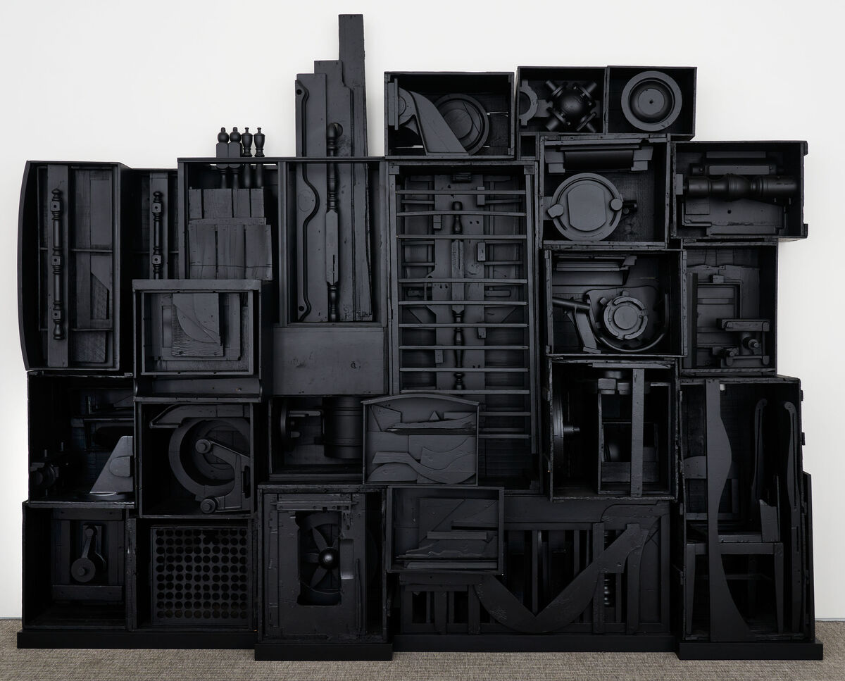 Louise Nevelson, Untitled (Sky Cathedral), 1970-1975. © 2022 Estate of Louise Nevelson / Artists Rights Society (ARS), New York.