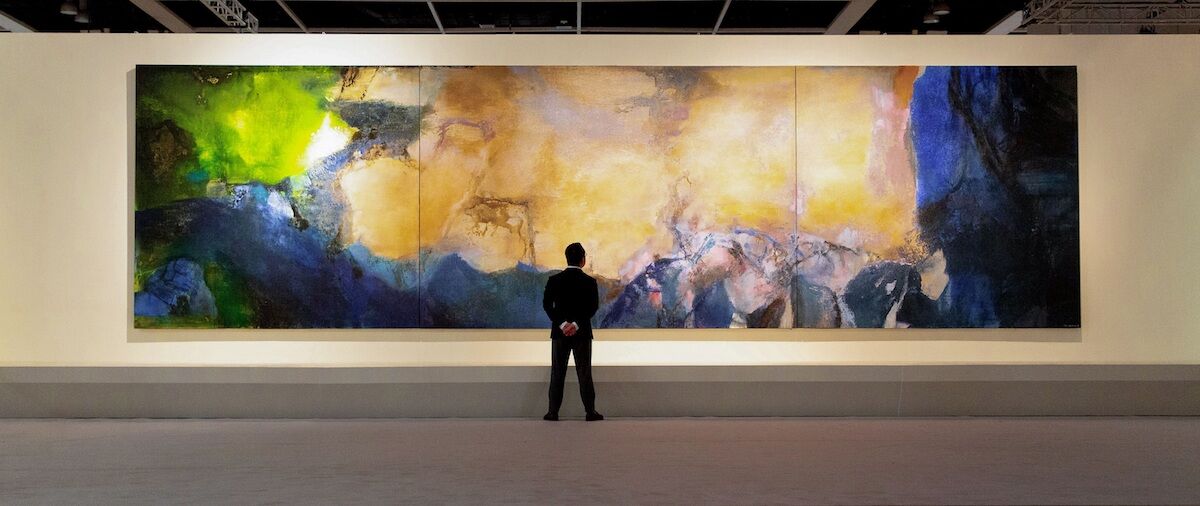A Zao Wou Ki Painting Sold For 65 Million Breaking Records For A Work By An Asian Artist