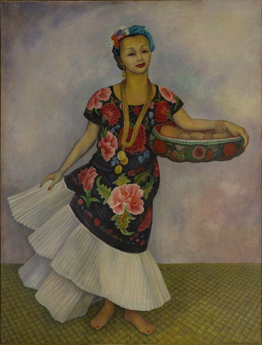 Diego Rivera, Portrait of Dolores Olmedo (“The Tehuana”) , 1955. Courtesy of the Museo Dolores Olmedo, Mexico City.