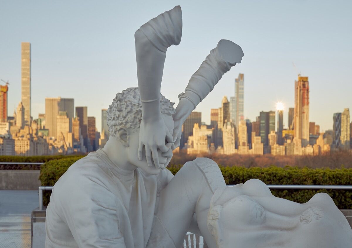 On The Met S Roof Adrian Villar Rojas Hosts A Dinner Party For 5 000 Years Of Art Artsy