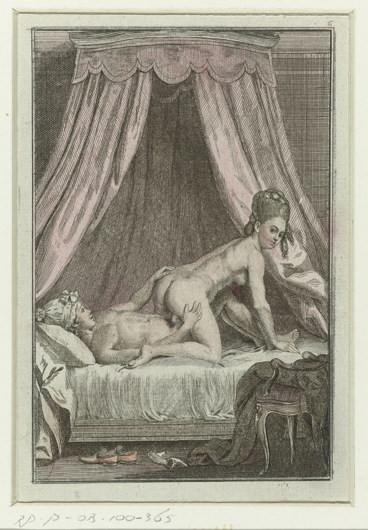 Anonymous, Erotic Series with Couples in Bed, ca. 1750–1800. Courtesy of the Rijksmuseum.