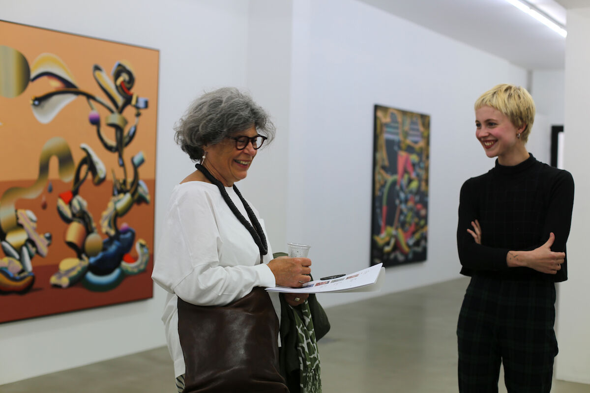 Customer Journey for Kunst Aan Zet at Base Alpha Gallery. Photo courtesy of Kunst in Huis.