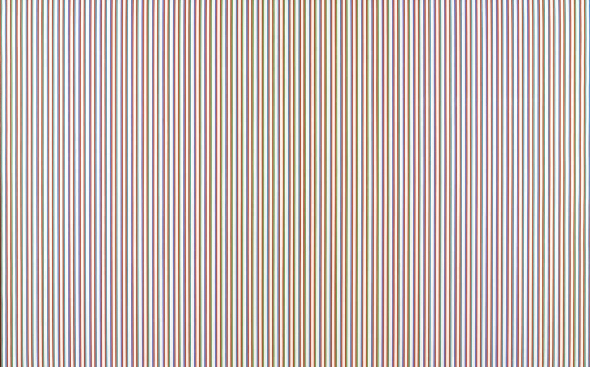 Bridget Riley, Late Morning, 1967-8. © Bridget Riley 2018. Courtesy of Tate Liverpool.