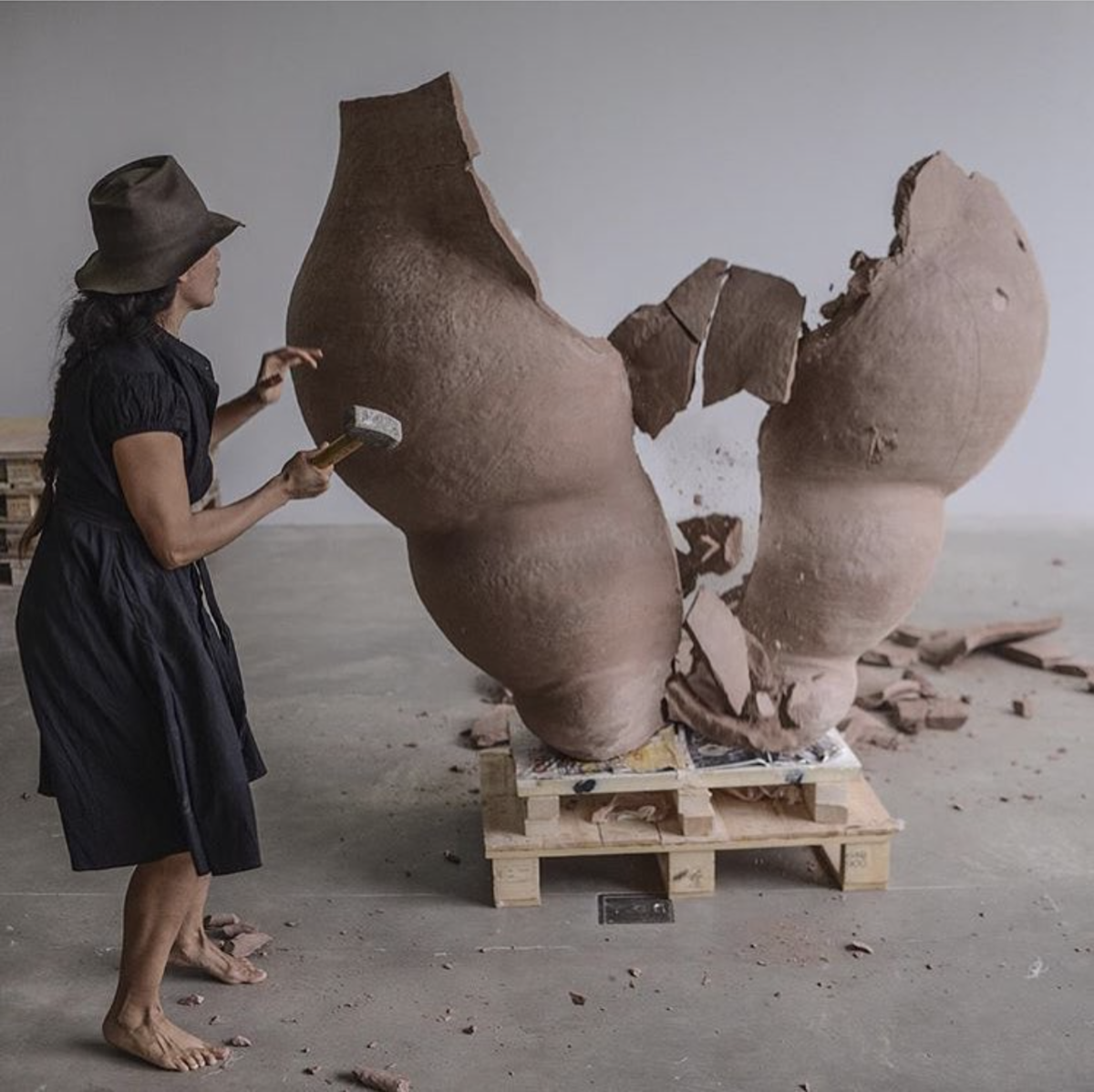 Photo by @anabelidiaz. Reposted by @ceramic_casualties, via Instagram.