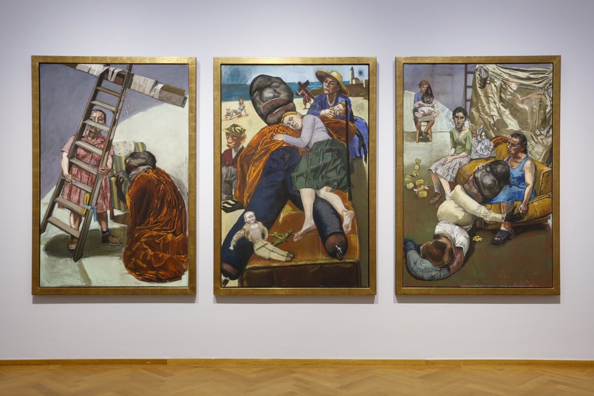Paula Rego, The Pillowman, 2004. Courtesy of the artist and Kunstmuseum Den Haag.