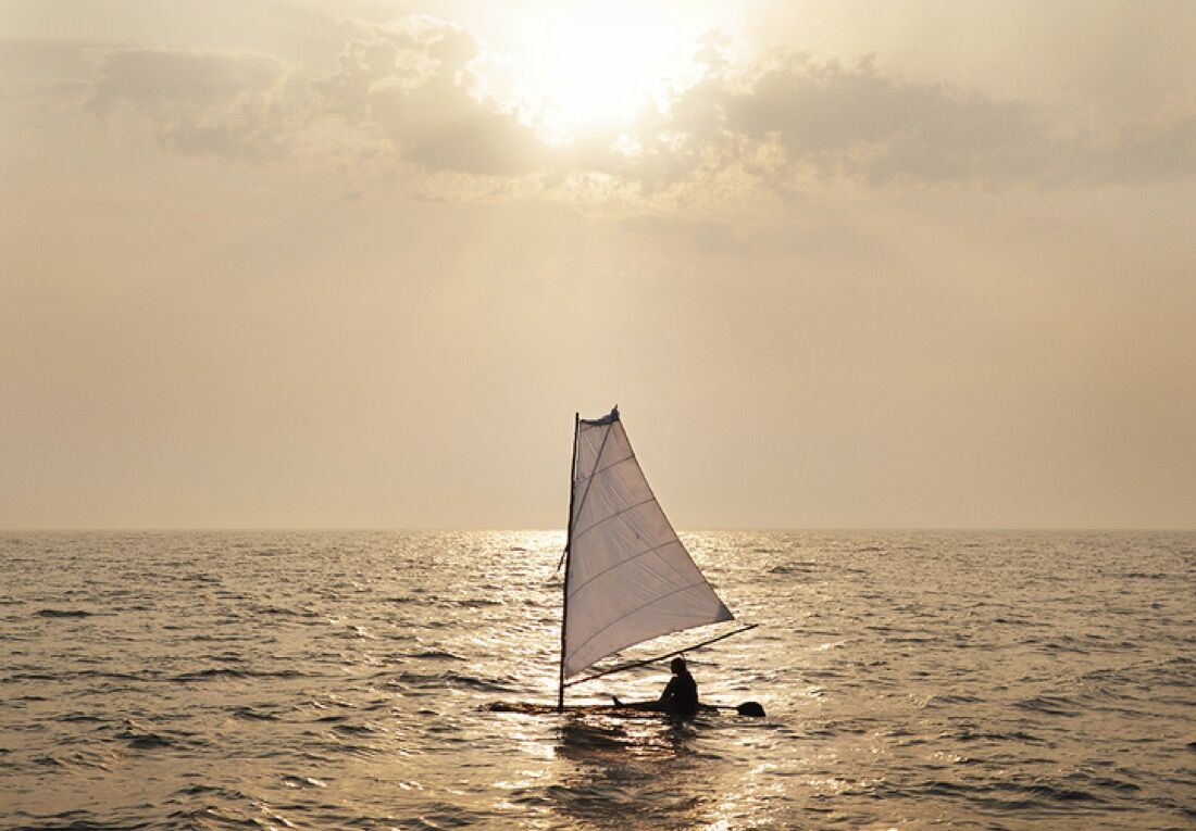 Antti Laitinen, "Bark Boat," 2010. Courtesy of the artist.