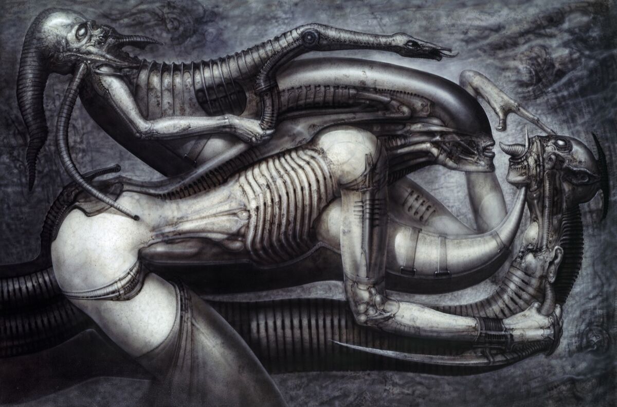 H R Giger S Nightmarish Art Beyond Alien Artsy
