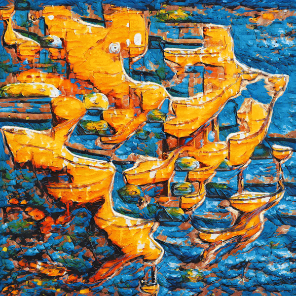 Leo Isikdogan, Artificial Convergent Evolution, 2022. Courtesy of the artist and Verisart.