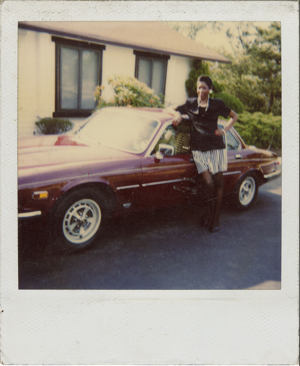 Family photos of Sandra Bush. © Mickalene Thomas. Courtesy of the artist.