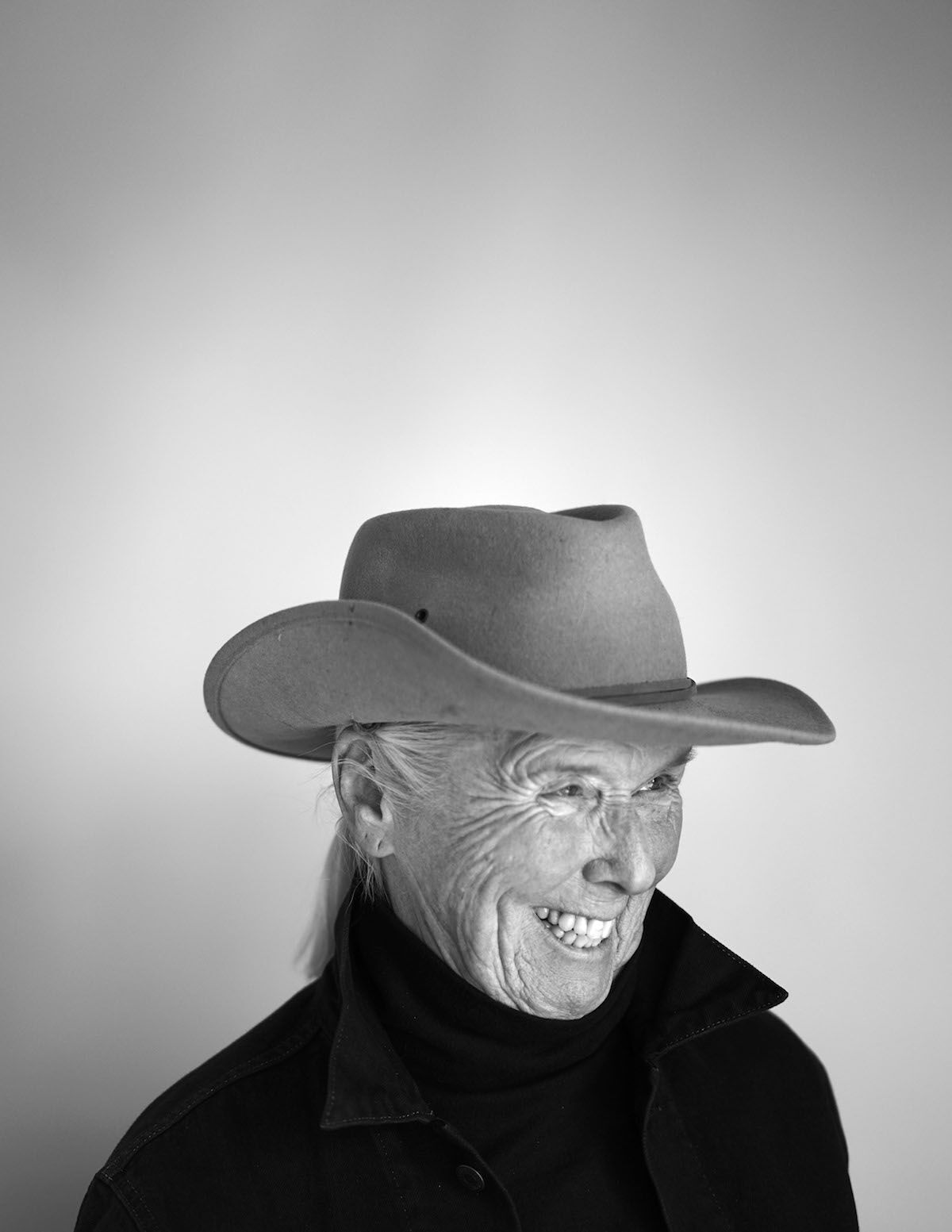 Portrait of Harmony Hammond by Clayton Porter.