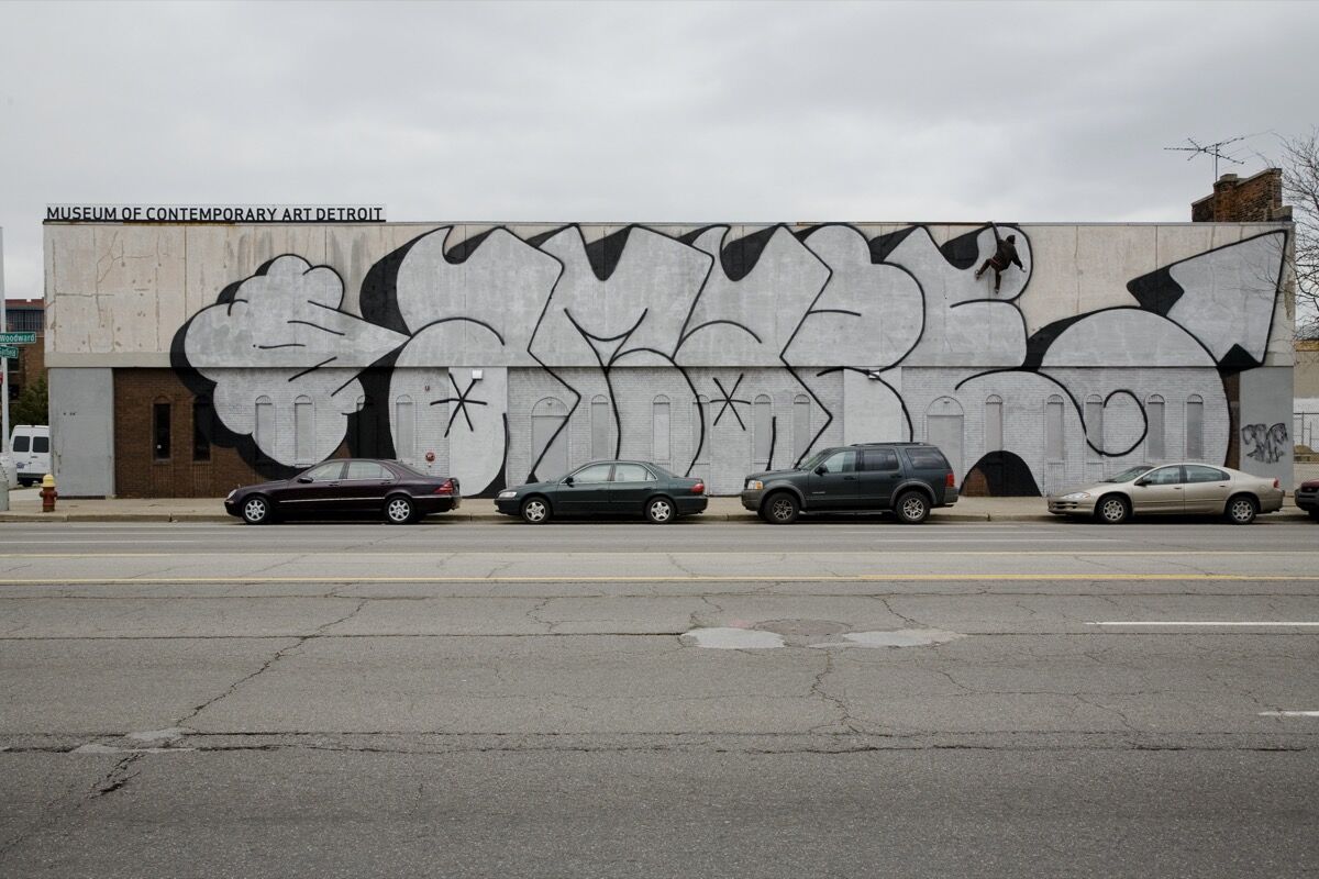 Exterior view of Museum of Contemporary Art Detroit. Photo by James Leynse/Corbis via Getty Images.