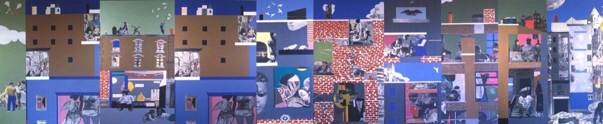 Romare Bearden, Untitled, 1974. Courtesy of NYC Health + Hospitals.