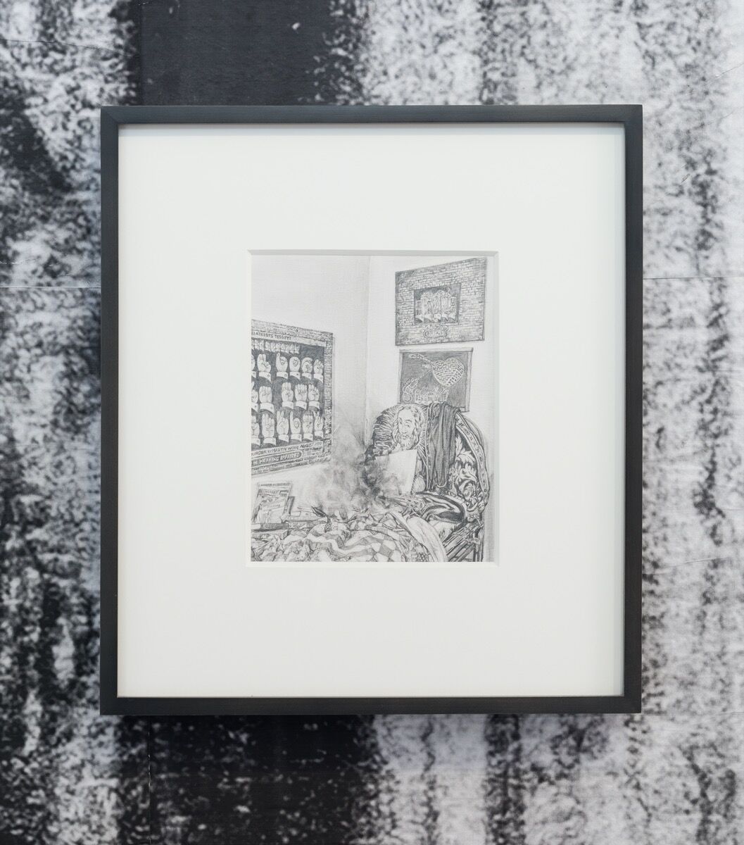 Kang Seung Lee, Untitled (Martin Wong by Peter Bellamy_1985), 2016. Photo by Ruben Diaz. Courtesy of the artist and Commonwealth and Council, Los Angeles.