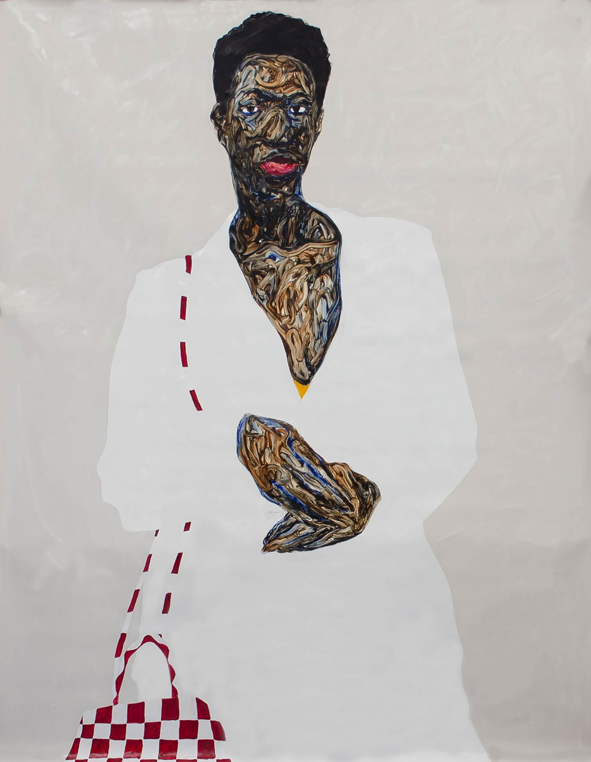 Amoako Boafo, Nerida Cocamaro, 2019. Courtesy of the artist and Mariane Ibrahim.