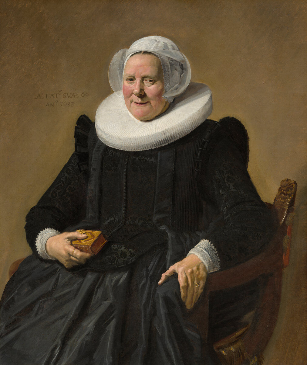 Frans Hals, Portrait of an Elderly Lady, 1633. Courtesy of the National Gallery of Art.