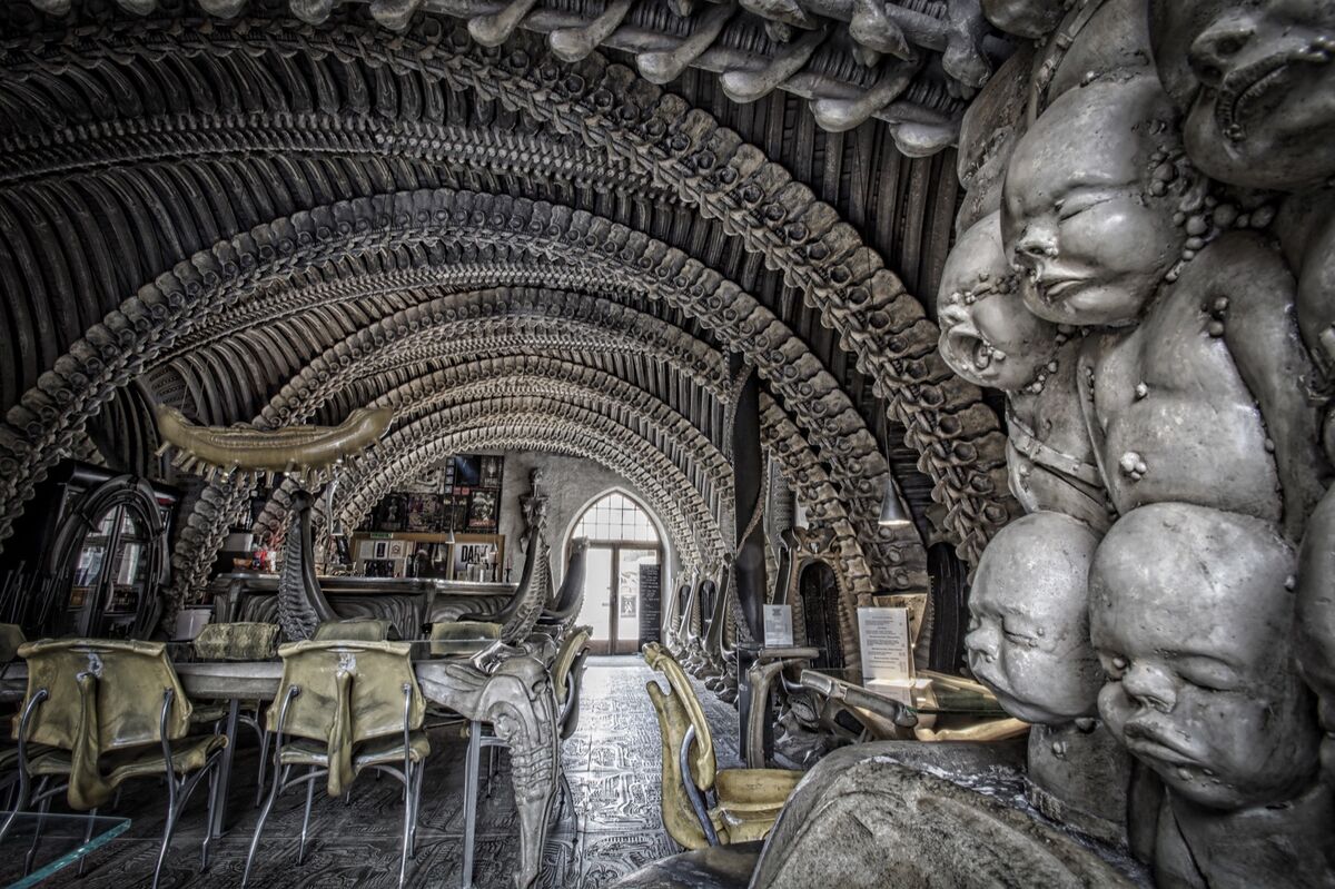 H R Giger S Nightmarish Art Beyond Alien Artsy