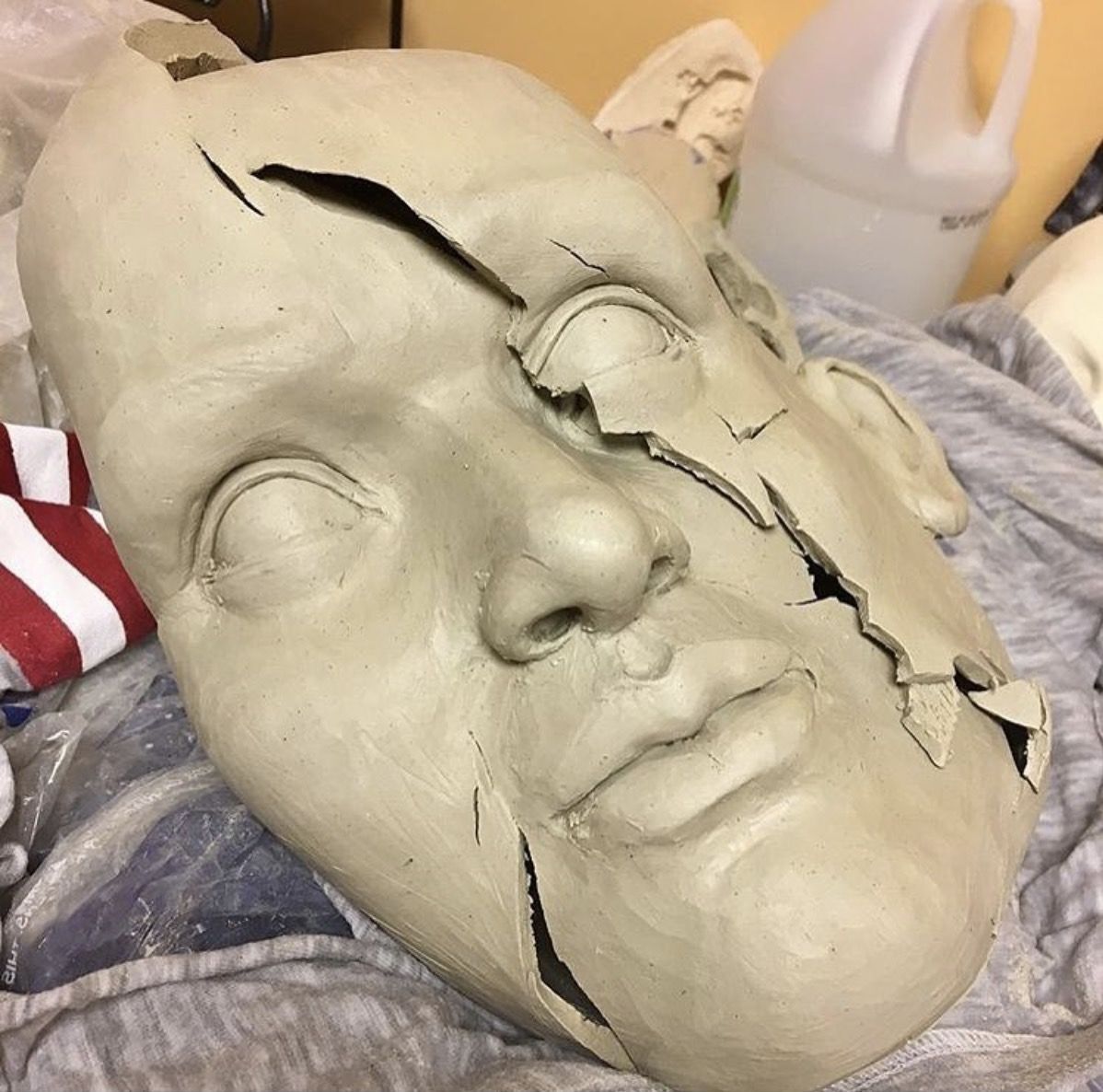 Photo by @zhannamartin. Reposted by @ceramic_casualties, via Instagram.