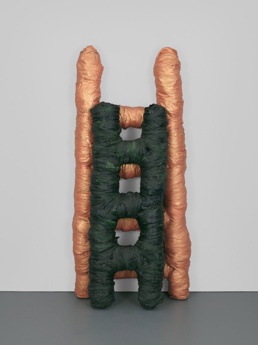 Harmony Hammond, Hug, 1978. © 2019 Harmony Hammond/Artists Rights Society (ARS), New York. Courtesy of the Whitney Museum of American Art.