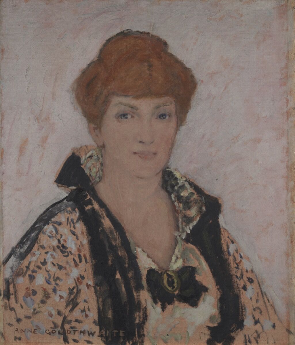 Anne Goldthwaite, Portrait of Katherine Sophie Dreier, 1915-1916. Courtesy of Yale University Art Gallery