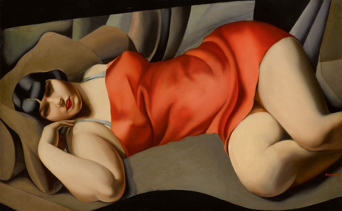 Tamara de Lempicka, La Tunique Rose, 1927. Per gentile concessione di Sotheby's.