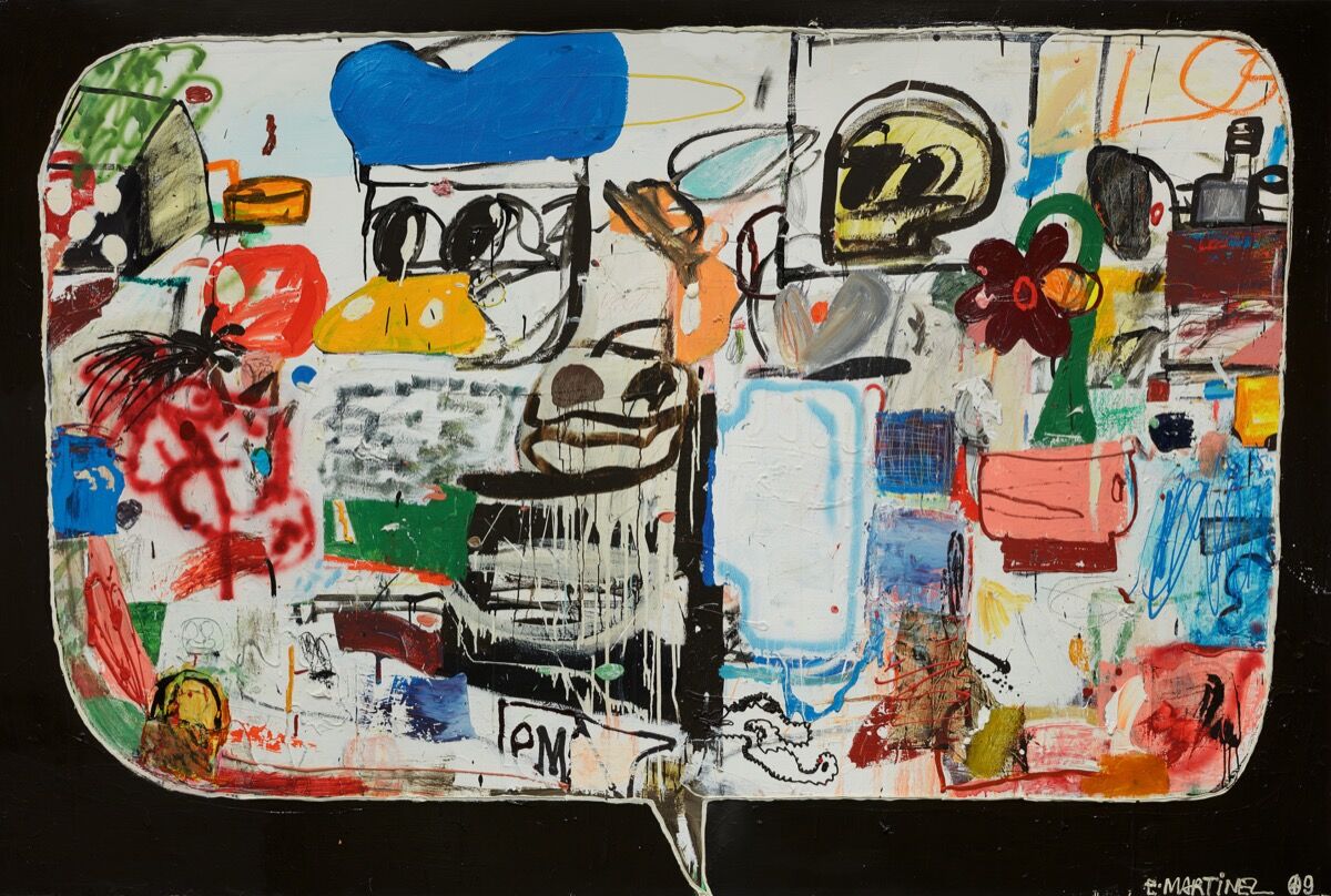 Eddie Martinez, Empirical Mind State, 2009. Courtesy of Sotheby’s.