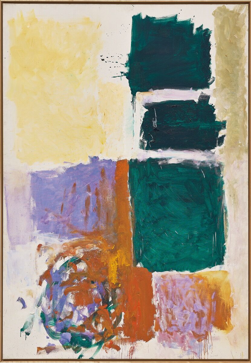 Joan Mitchell, Perch and Twirl, 1973. Cortesía de Phillips. 