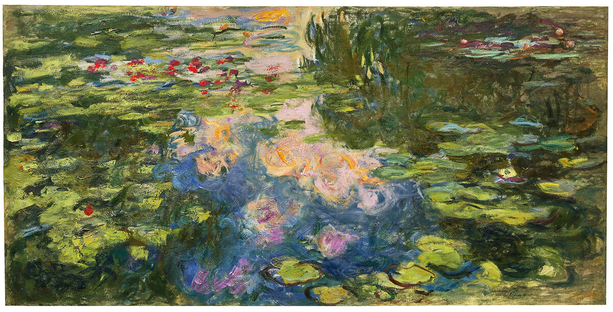 Claude Monet, Le Bassin aux nymphéas, 1917. Được phép của Sotheby's.